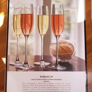 Lenox Tuscany champagne flutes